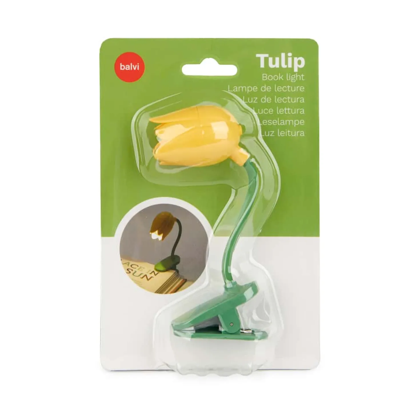 Tulp leeslampje