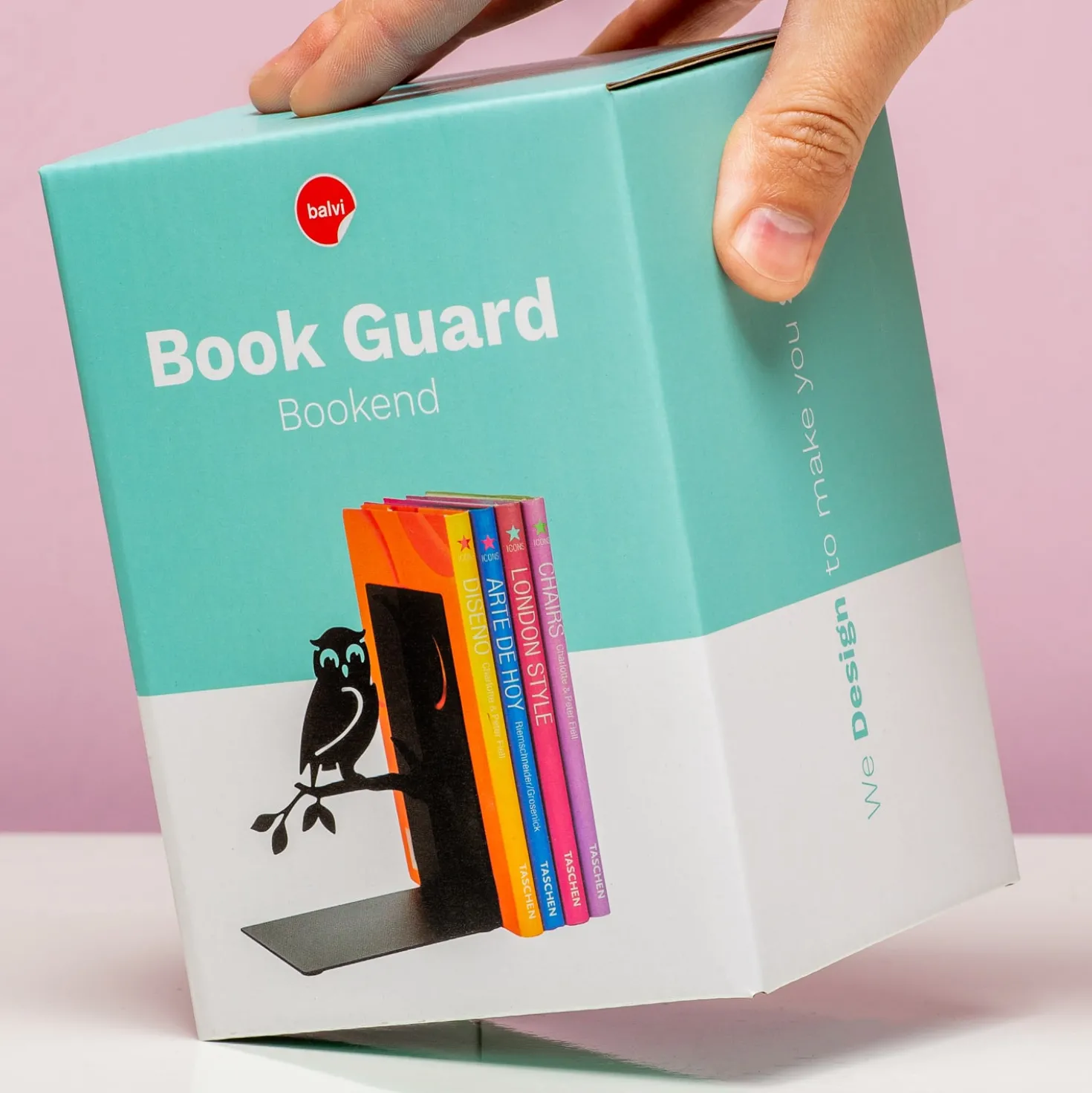 Uil boekensteun