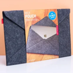 Vilten laptophoes