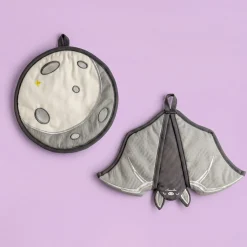 Vleermuis pannenlappen (set van 2)