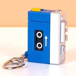 Walkman sleutelhanger met geluid