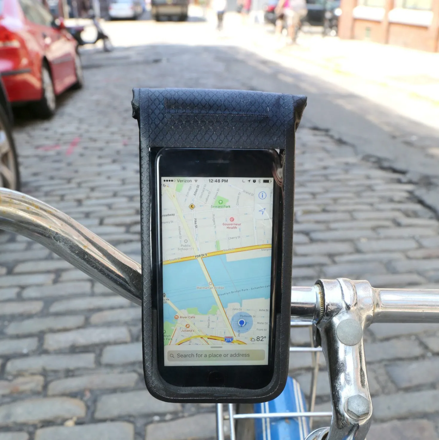 Waterproof telefoonhouder voor de fiets