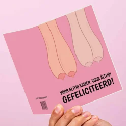 Wenskaart Voor altijd samen