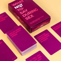 What Not To Say During Sex kaarten