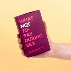 What Not To Say During Sex kaarten