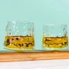 Whiskey on the rocks glazen (set van 2)