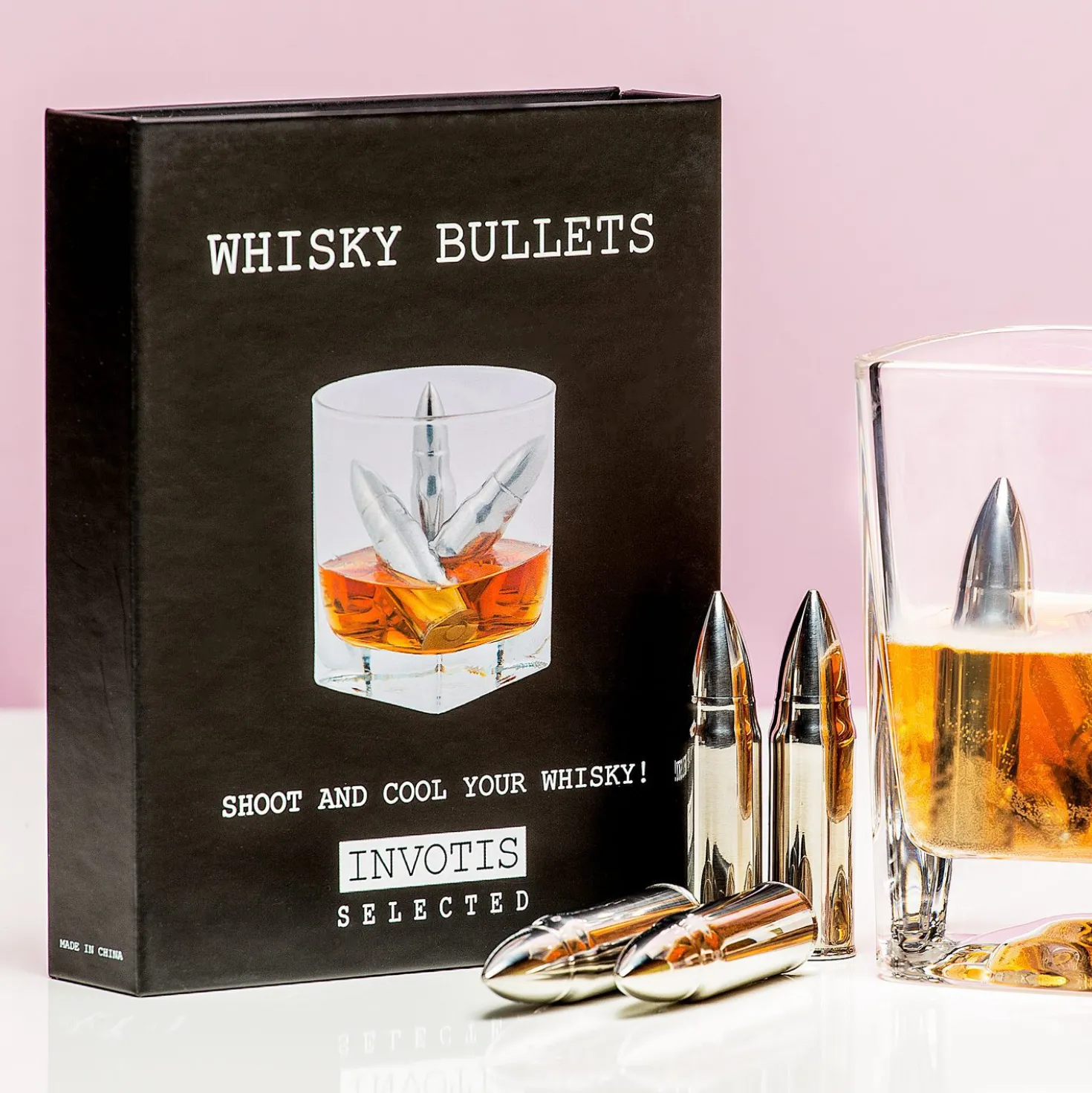 Whisky Bullets Ijskogels (Set Van 4)