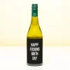 Wijnfles Happy fucking birthday