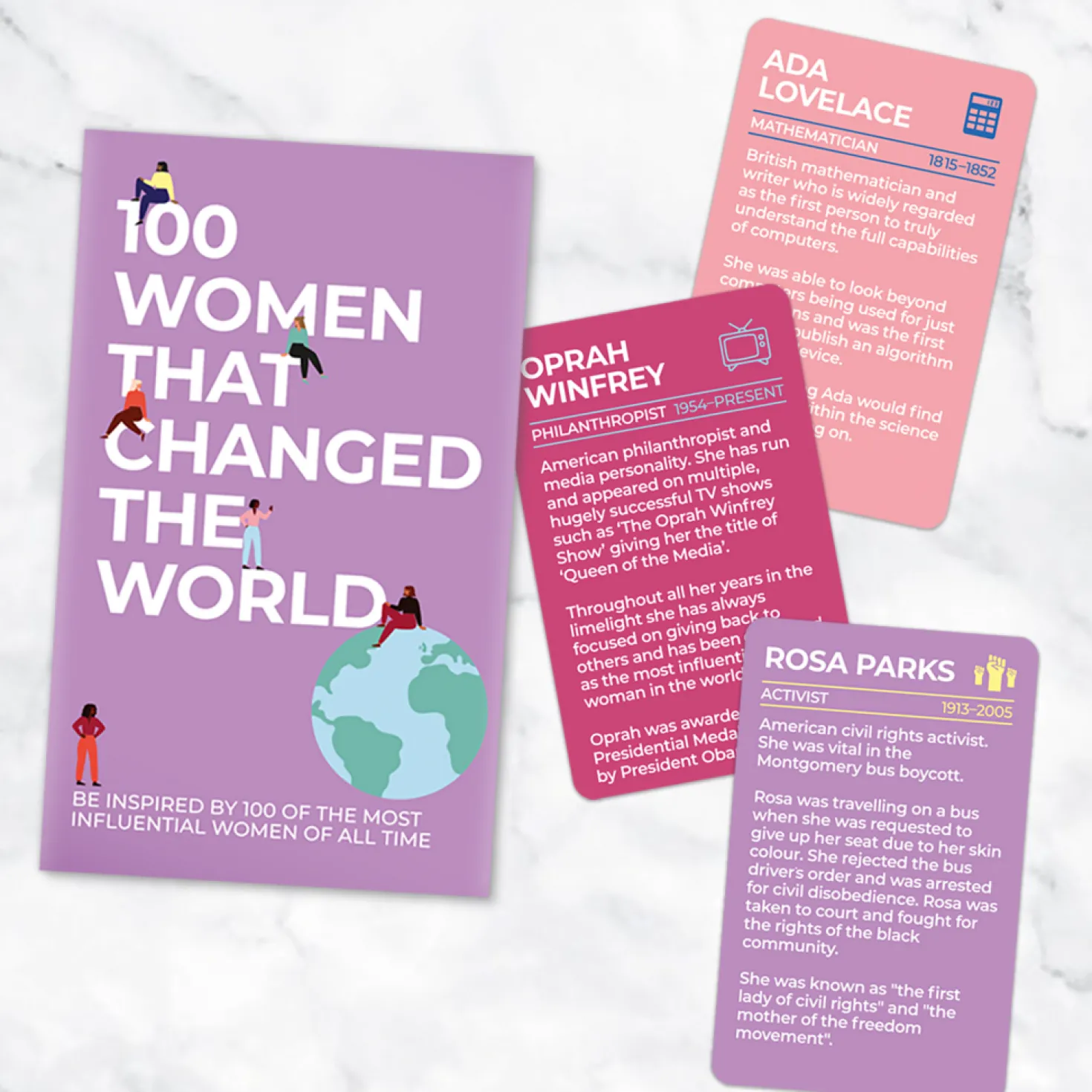 100 Women that Changed the World kaarten