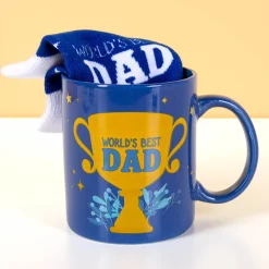 World’s Best Dad mok en sokken cadeauset