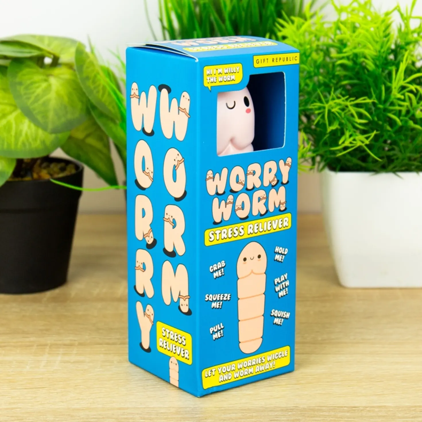Worry Worm stressbal