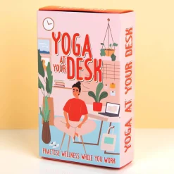 Yoga aan je bureau kaarten