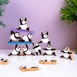 Zen panda stapelspel