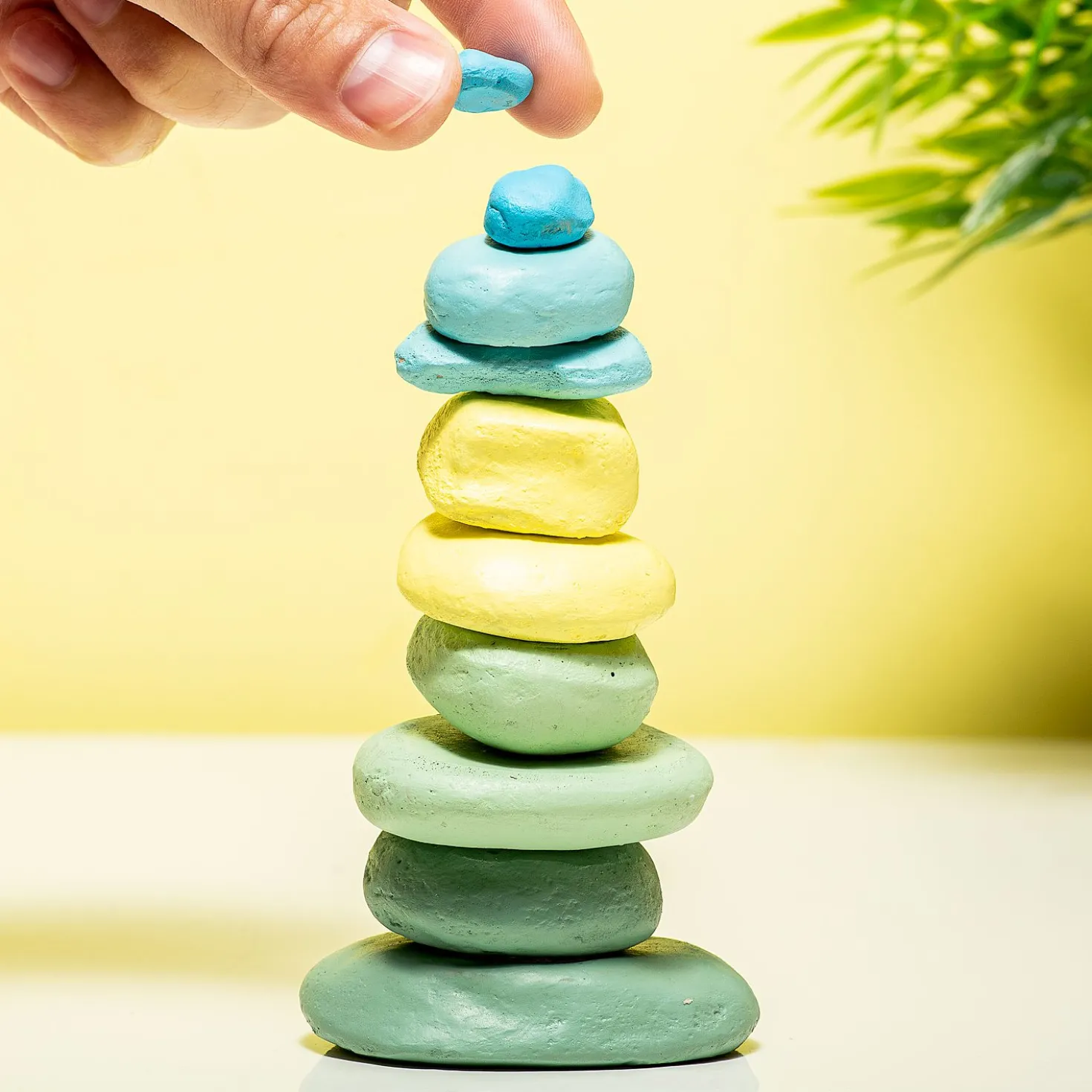 Zen stenen stapelset