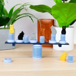 Zwerfkatten stapelspel