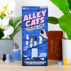 Zwerfkatten stapelspel